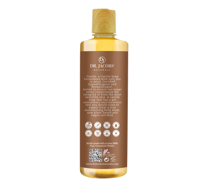 Sandalwood Castile Body Wash by Dr. Jacobs Naturals