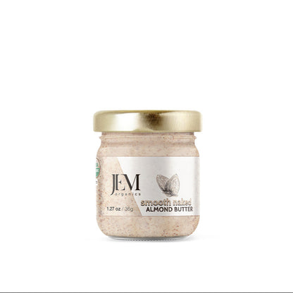 JEM Organics Smooth Naked Almond Butter - Mini 12 pack by Farm2Me