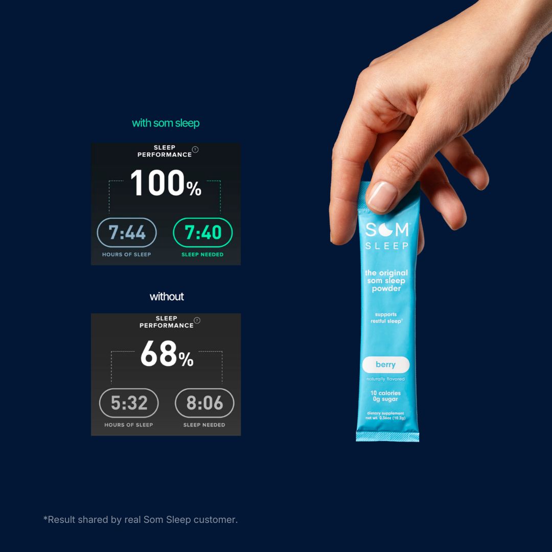Som Sleep Powder Drink Mix · Berry