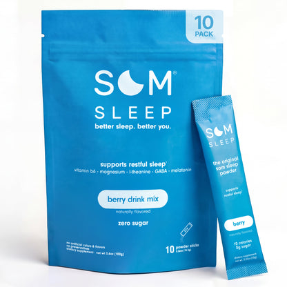 Som Sleep Powder Drink Mix · Berry