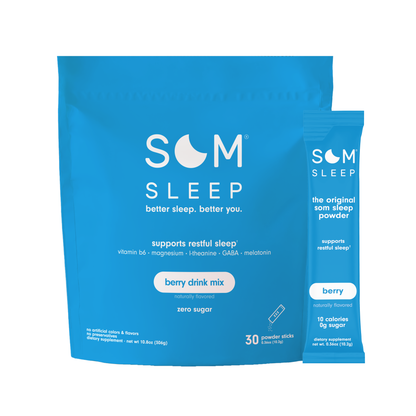 Som Sleep Powder Drink Mix · Berry