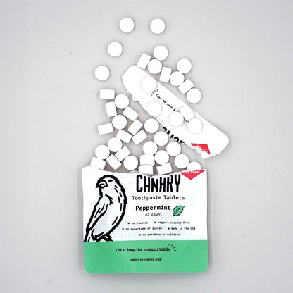 Peppermint Toothpaste Tablets by Canary