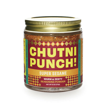 Chutni Punch Super Sesame Jar - 12 jars x 2 oz case by Farm2Me