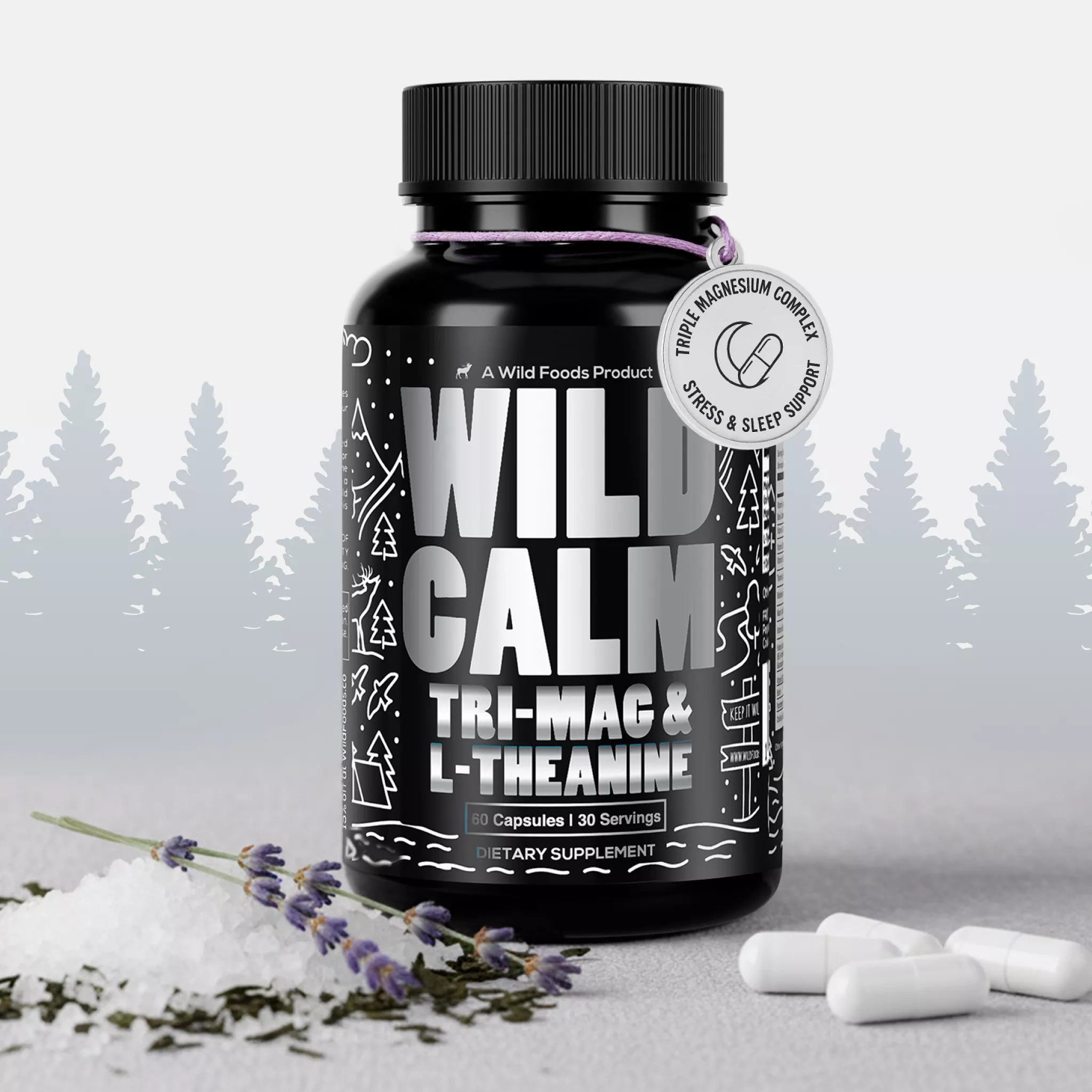 Wholesale of 10 - Tri-Mag with L-Theanine