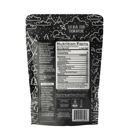 Wholesale of 10 - Vanilla Powder - Organic Ground Whole Vanilla Beans