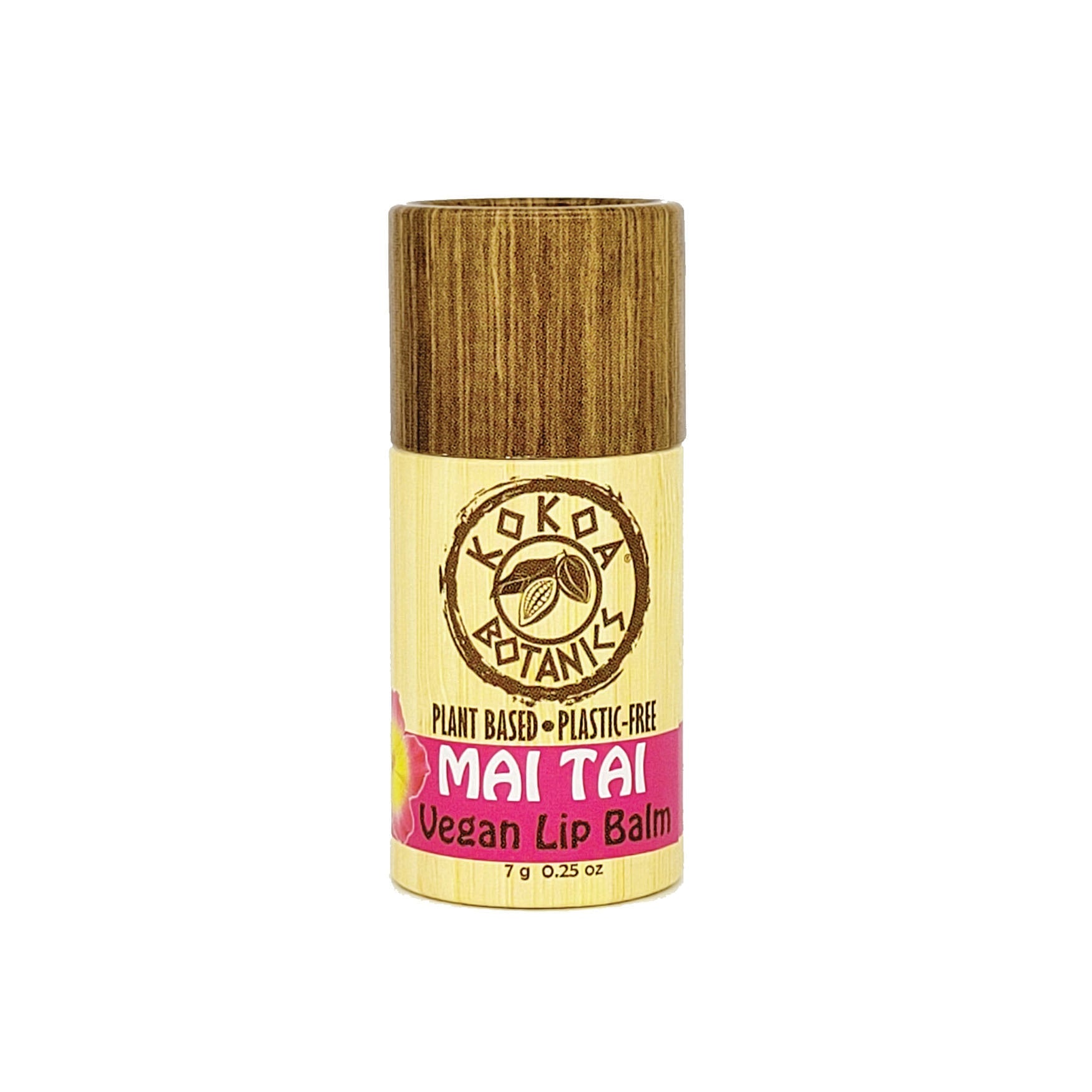 MAI TAI - Natural Lip Balm - Vegan - Plastic Free by kokoabotanics