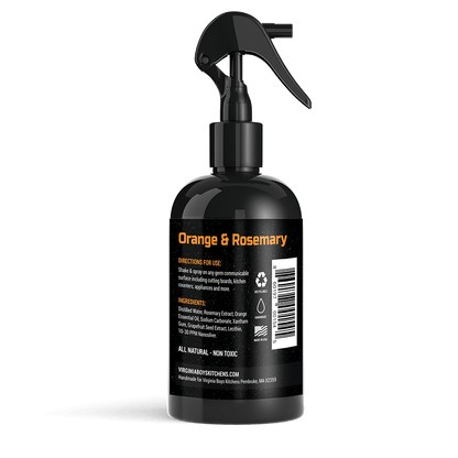 Cutting Board Spray - Multipurpose Home and Kitchen Disinfectant Spray - Powered by Colloidal Silver & Essential Oils by Virginia Boys Kitchens