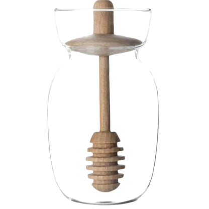 Minima Glass Honey Jar