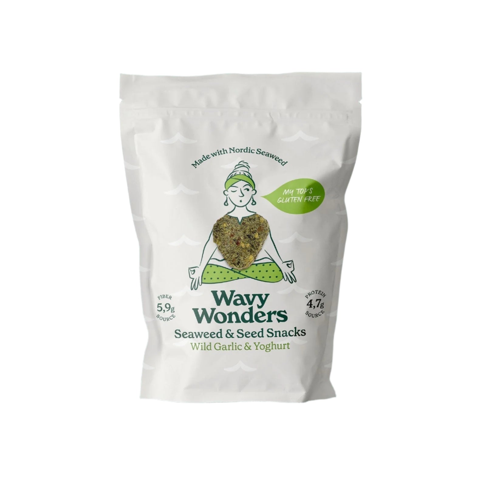 Wavy Wonders’ Wild Garlic & Yogurt bags - 14 bags by Farm2Me