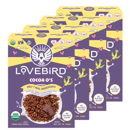 Lovebird Cereal Cocoa (4 Boxes)