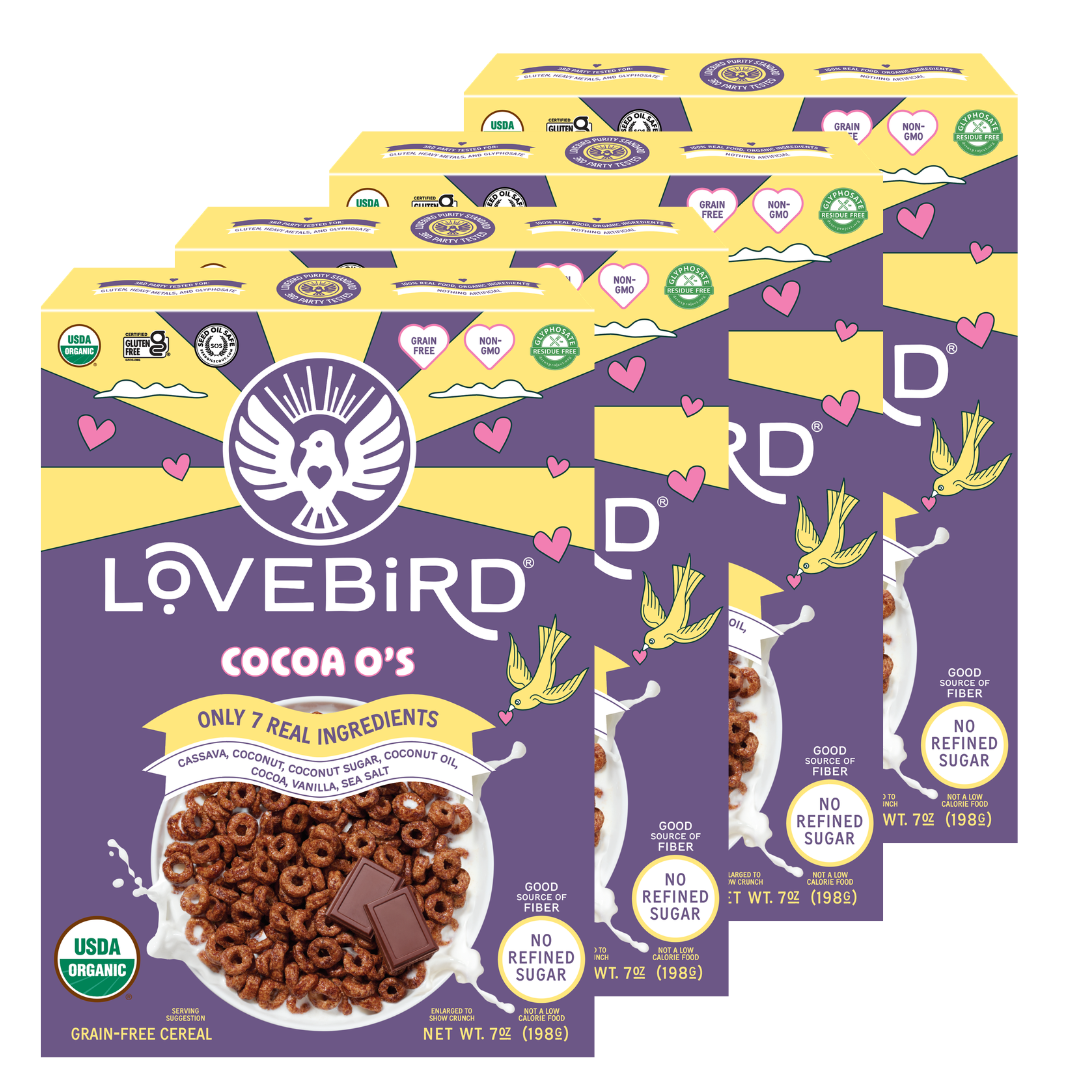 Lovebird Cereal Cocoa (4 Boxes)