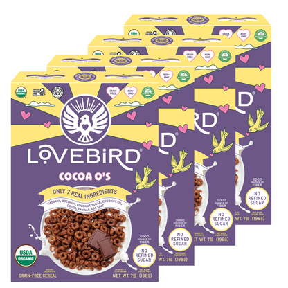 Lovebird Cereal Cocoa (4 Boxes)