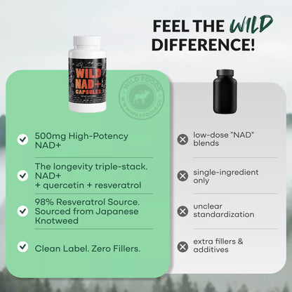 Wild NAD+ Capsules
