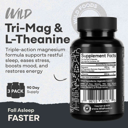Wholesale of 10 - Tri-Mag with L-Theanine