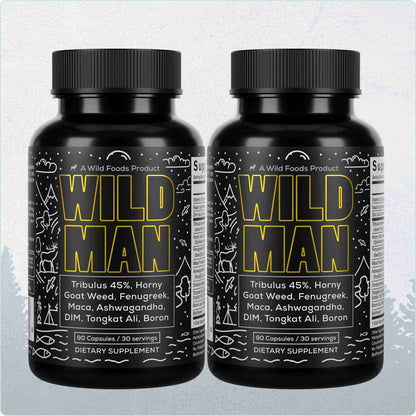 Wild Man Herbal Stack – Male Wellness Stack & Performance