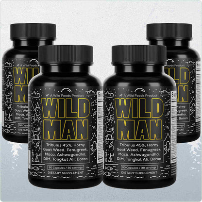 Wild Man Herbal Stack – Male Wellness Stack & Performance