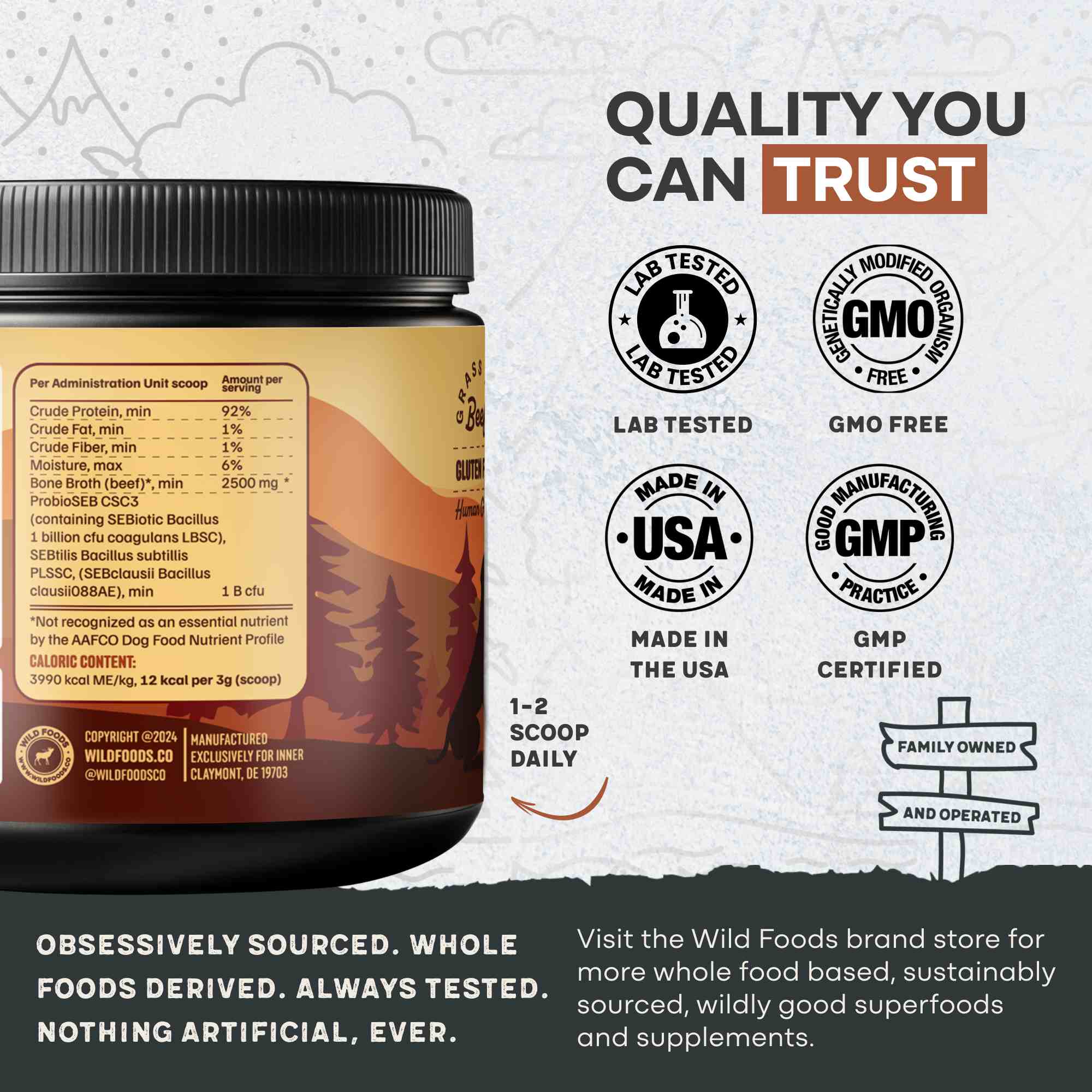 Wholesale of 10 - For Dogs | Bone Broth Powder