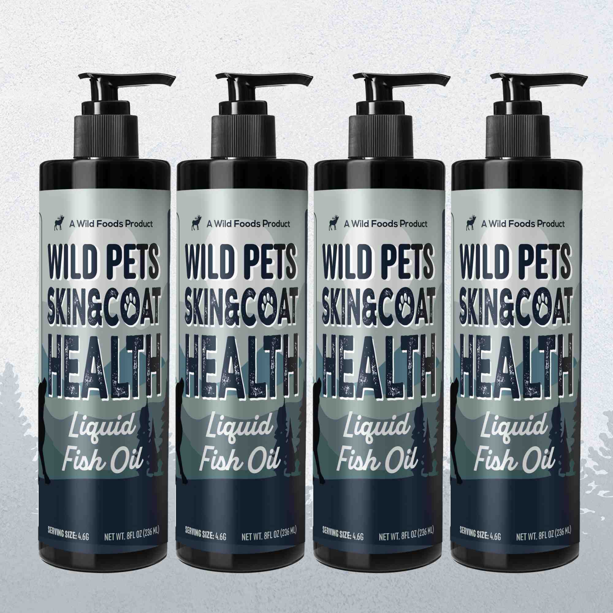 Wholesale of 10 - Wild Pets Liquid Fish Oil