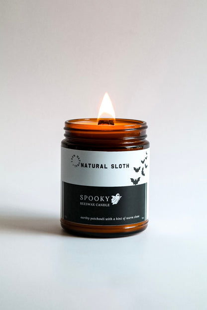 Spooky Beeswax Candles